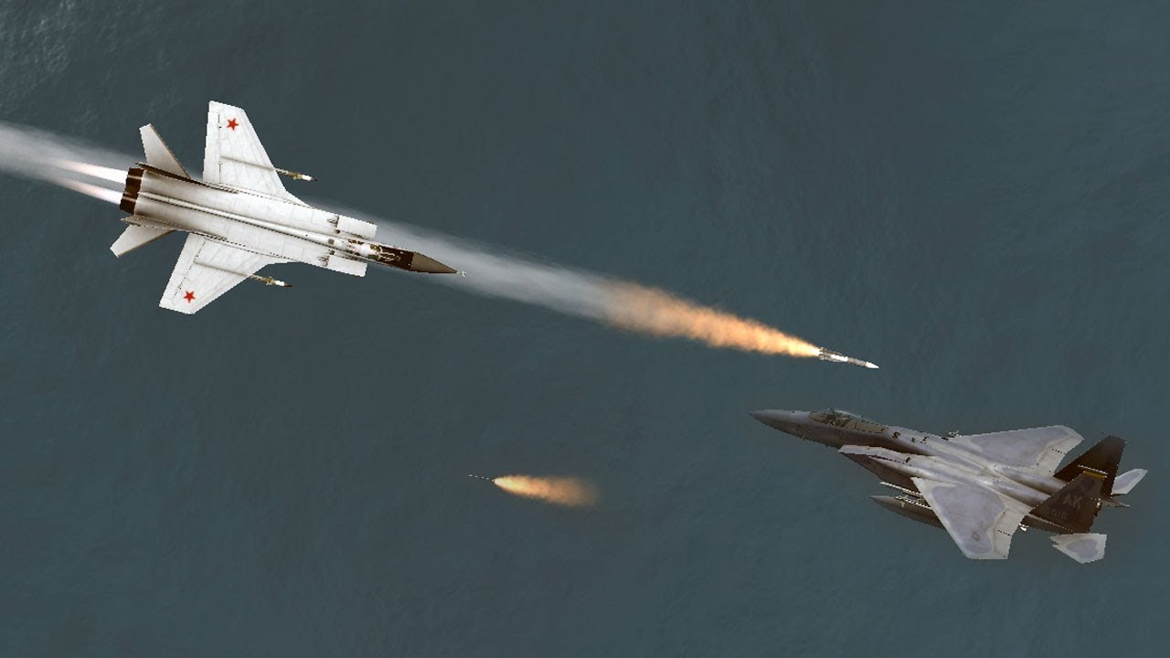 DCS: mig-31 vs f-15