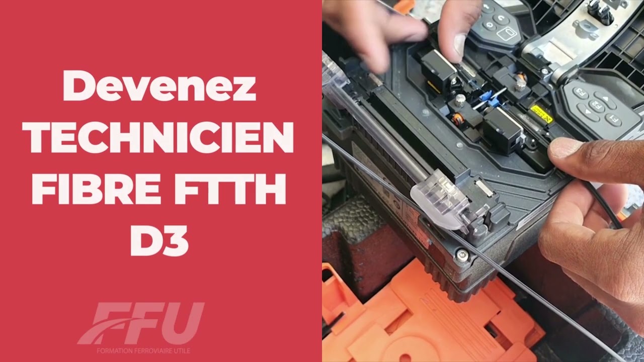 🦺 Devenez Technicien Fibre Optique !