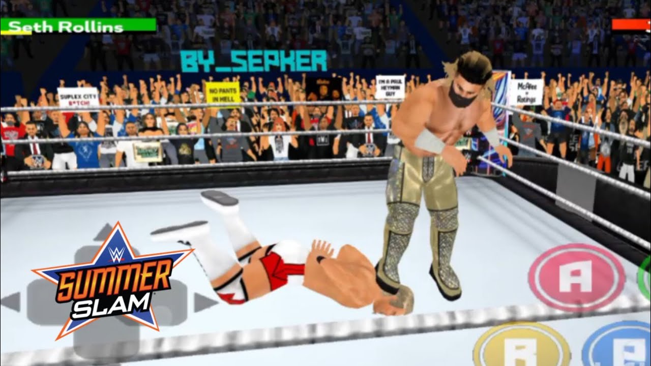 Seth Rollins Top  10  Win in WWE l Wr3d  New Mode game 2024