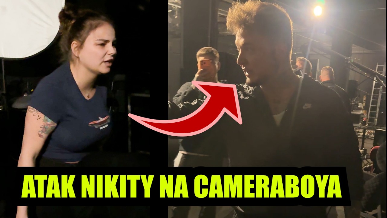 NIKITA UDERZA CAMERABOYA PO PROGRAMIE I KRZYCZY - CAŁA NAGRANIE / KULISY CAŁEGO WYDARZENIA
