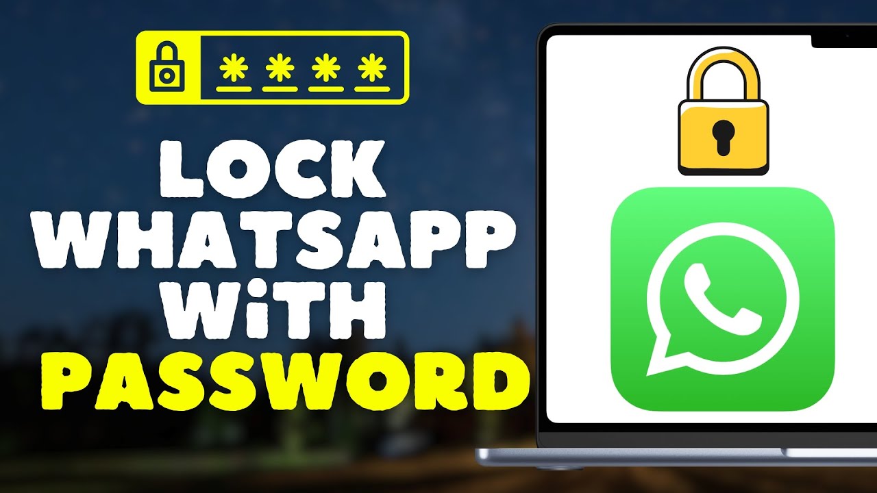 Как заблокировать WhatsApp Web паролем (ПК и Mac)