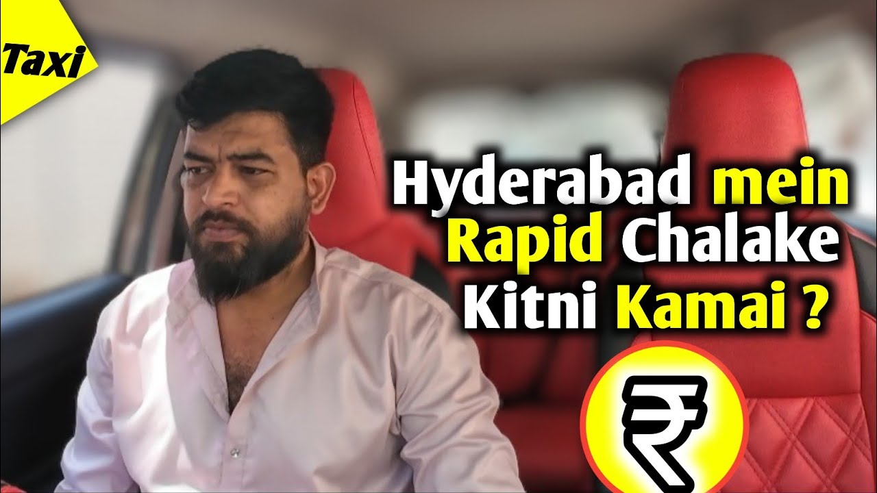 Hyderabad Mein 🚕 Rapido Chalake Kitni Kamai? | 💰Real Income Proof |Rapido Uber 