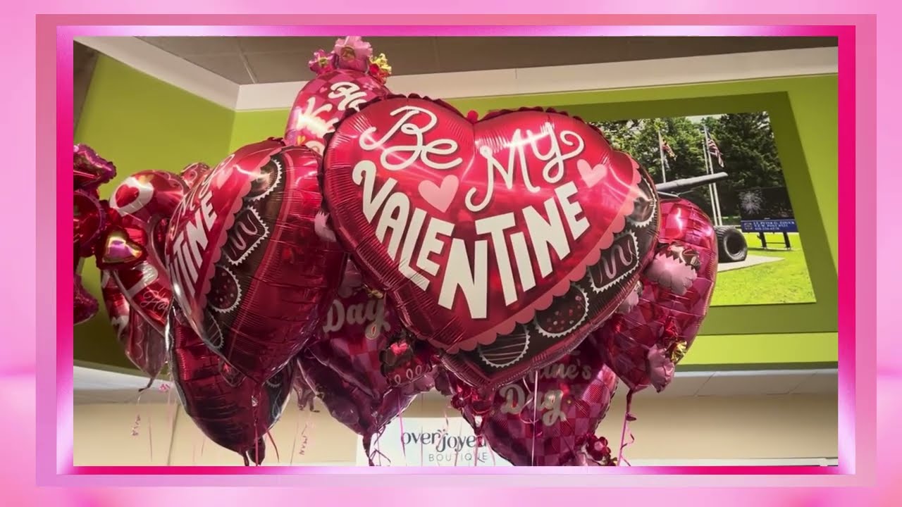 Balloons, Blooms & Kisses