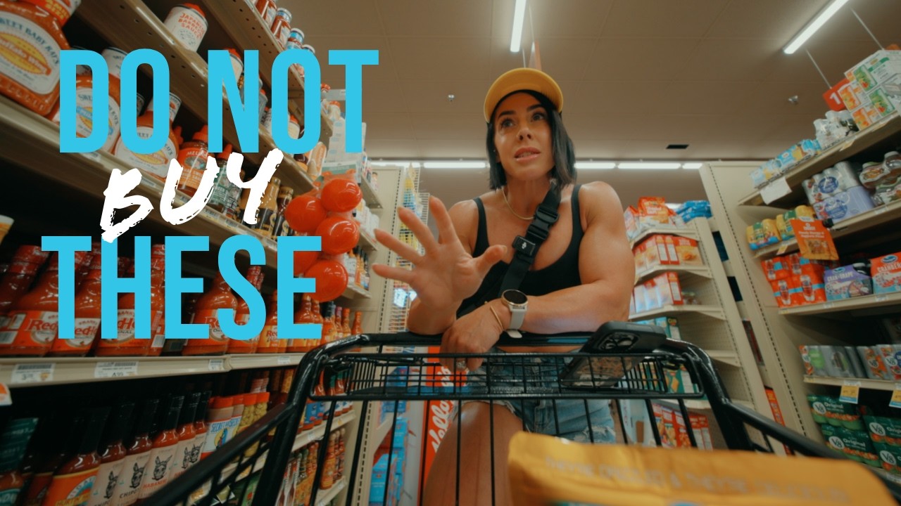 GOOD VS BAD GROCERY HAUL | DLB'S STAY IN SHAPE ALL YEAR