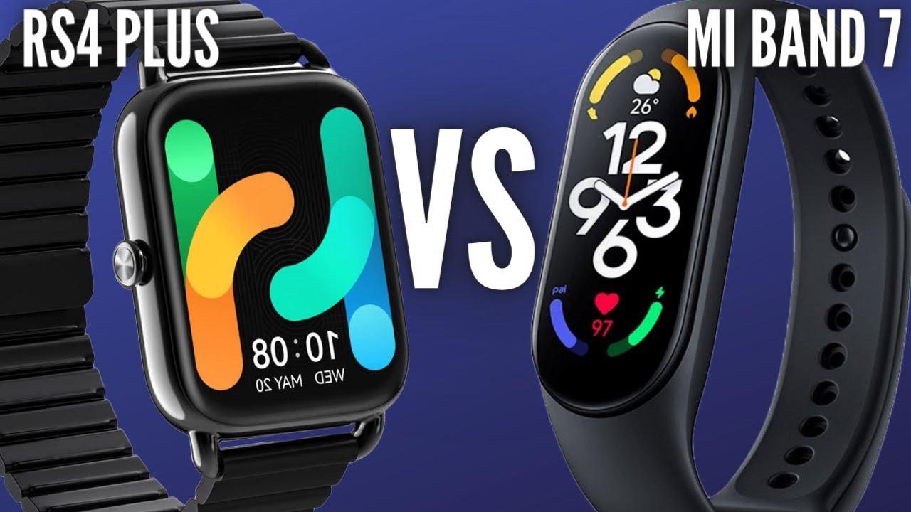 HAYLOU RS4 PLUS VS MI BAND 7 Xiaomi - Qual melhor sensor de batimentos? - Qual tem a melhor tela?!