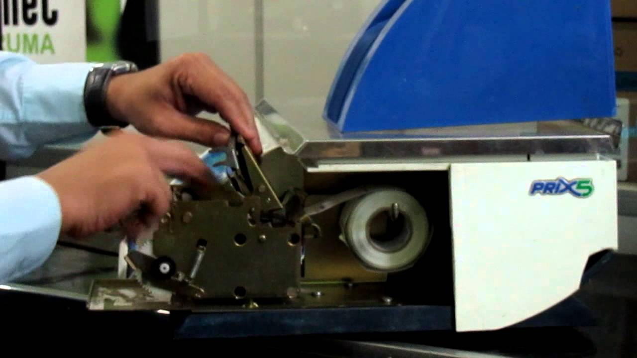 Balança Toledo Prix 4 e Prix 5 - Troca de etiqueta térmica