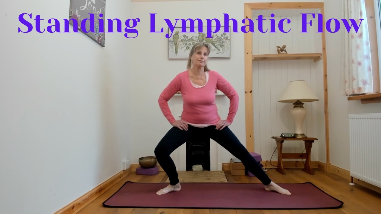 Lymphatic Flow for Renewal & Vitality, a gentle standing routine. http://www.marymacgillavry.net