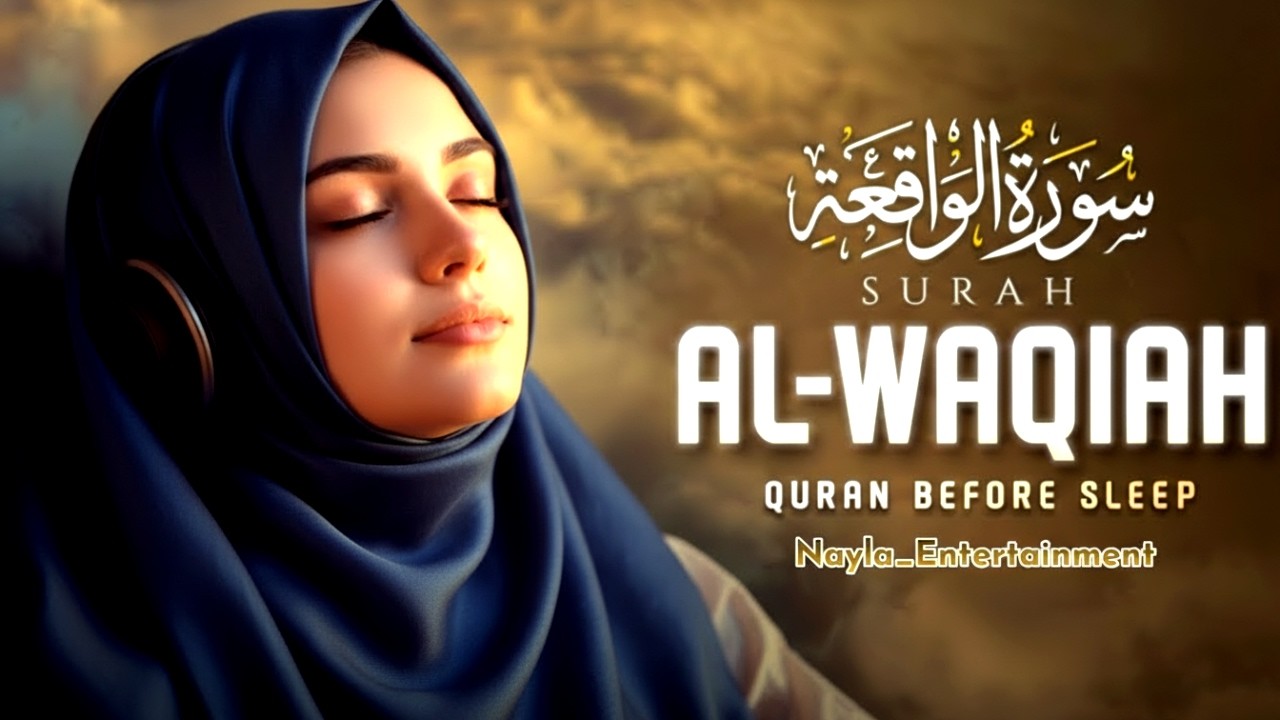 Surat Al WAQIAH 11x, dengarkan hutang lunas, Rezeki datang dari berbagai ara, Murottal Quran Merdu 🤲