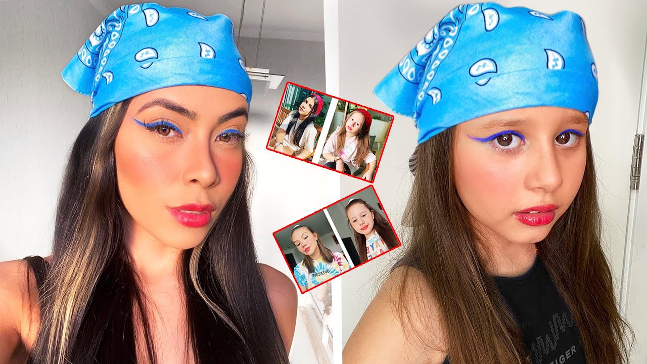 RECRIANDO FOTOS ANTIGAS DE PESSOAS FAMOSAS | Ingrid  Ohara Luiza Parente e Vivi