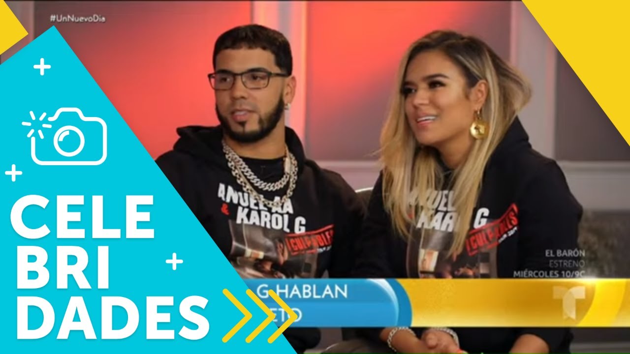 Anuel AA y Karol G hablan sin tapujos de su amor secreto | Un Nuevo Día | Telemundo