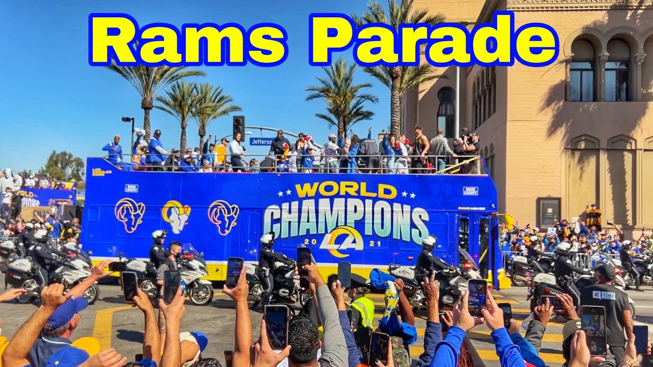Rams Super Bowl Victory Parade 2022