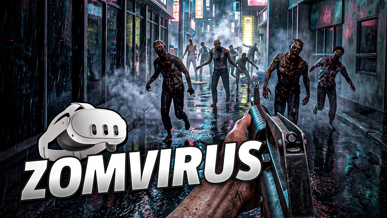 ZomVirus - Meta Quest 3 Gameplay | First Minutes [No Commentary]