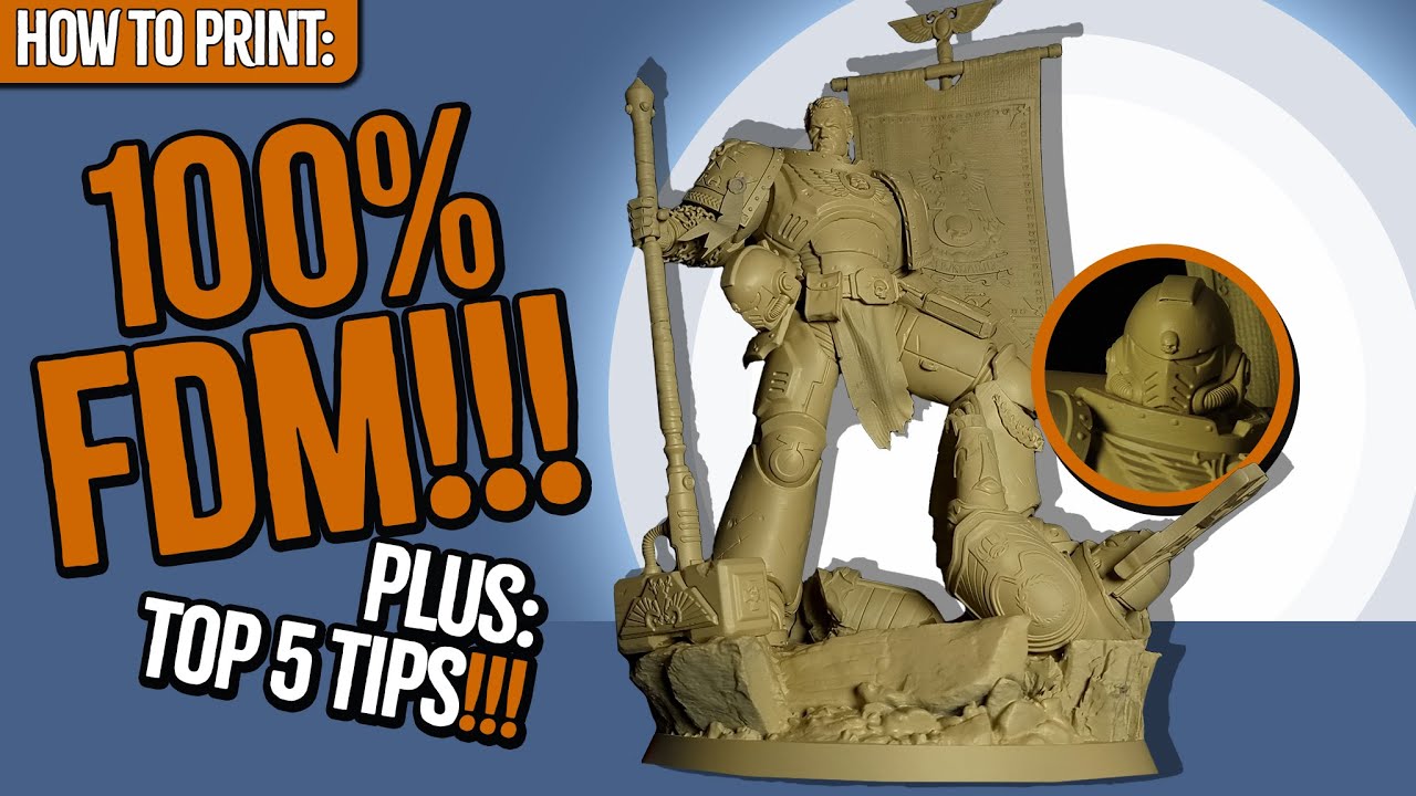 НЕВЕРОЯТНО ДЕТАЛИЗИРОВАННАЯ фигурка Титуса, напечатанная на 100% методом FDM 3D — так же хороша, ...