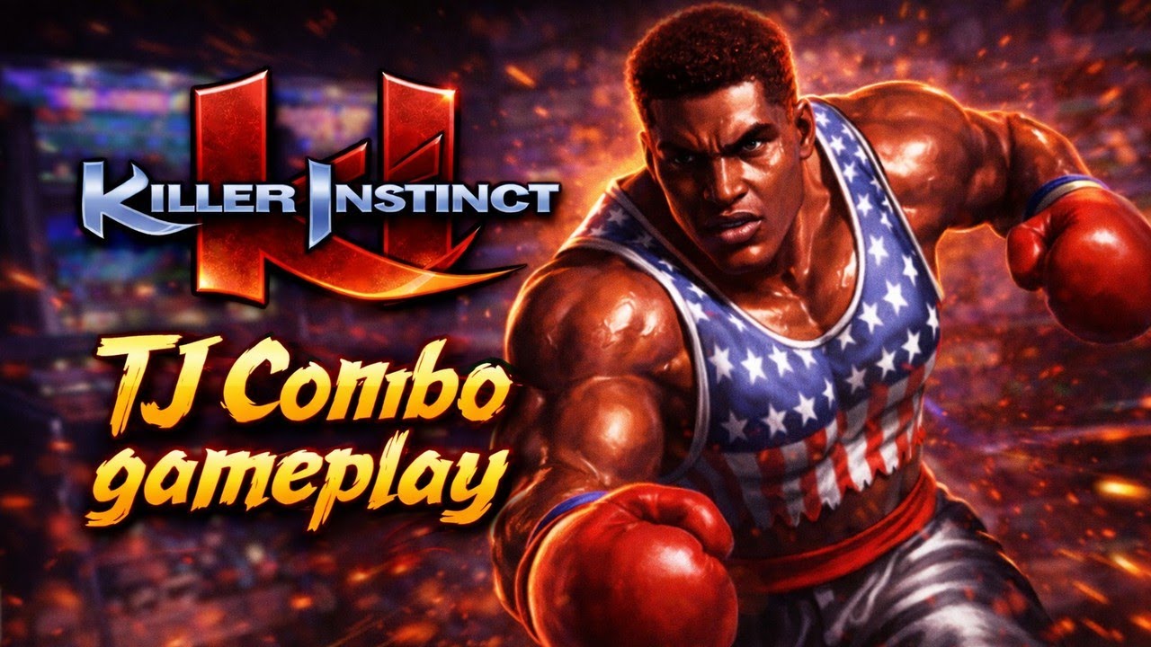 Killer Instict TJ Combo gameplay (Arcade)