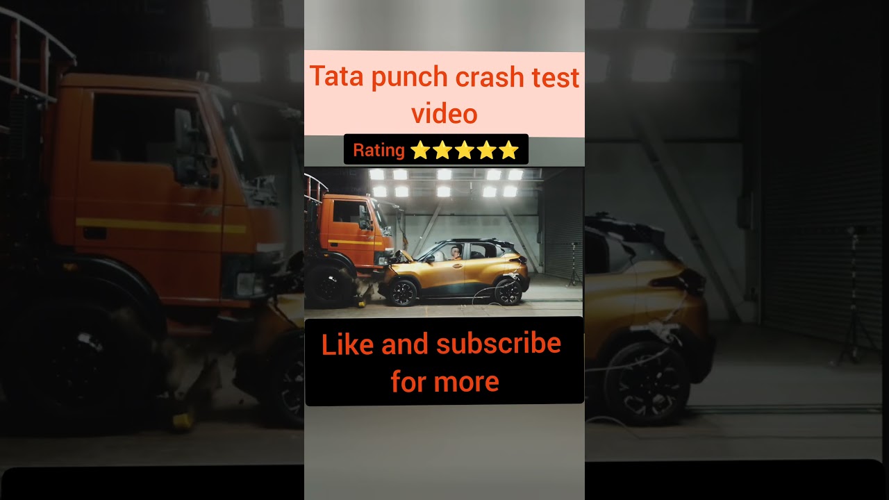 Tata punch crash test viral video 