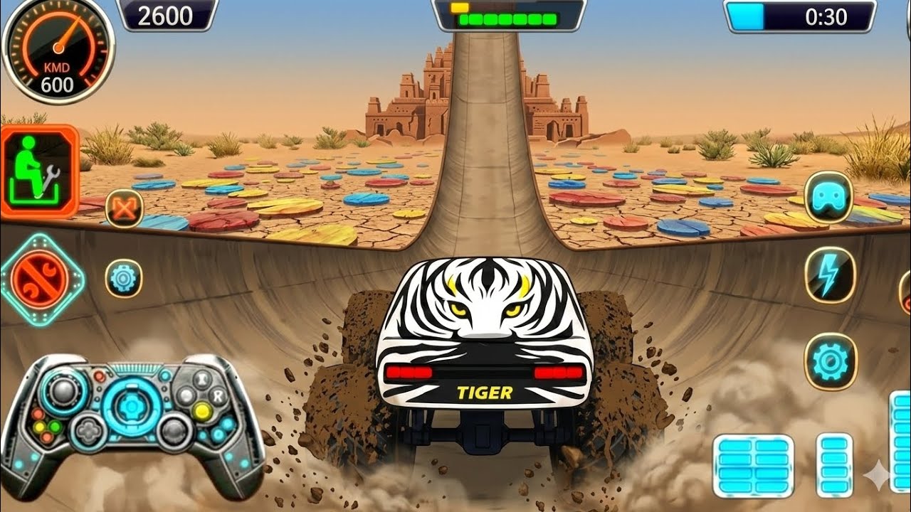 Monster Truck Mega Ramp Stunt Driver 🚛 | Impossible Challenge Speed Racing 2026 