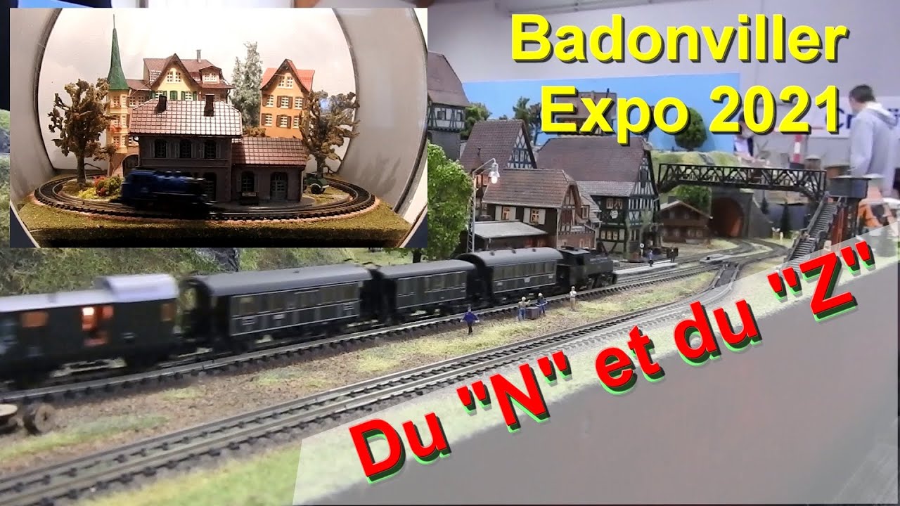 [Echelle N et Z] Compilation de réseaux en petites échelles - Badonviller 2021