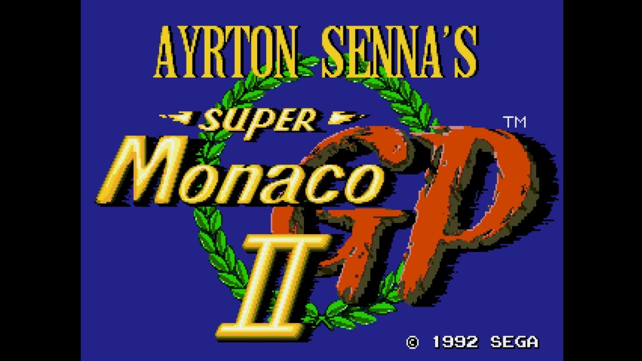 Ayrton Senna's Super Monaco GP II Genesis Gameplay - Senna GP Mode [MD.emu]
