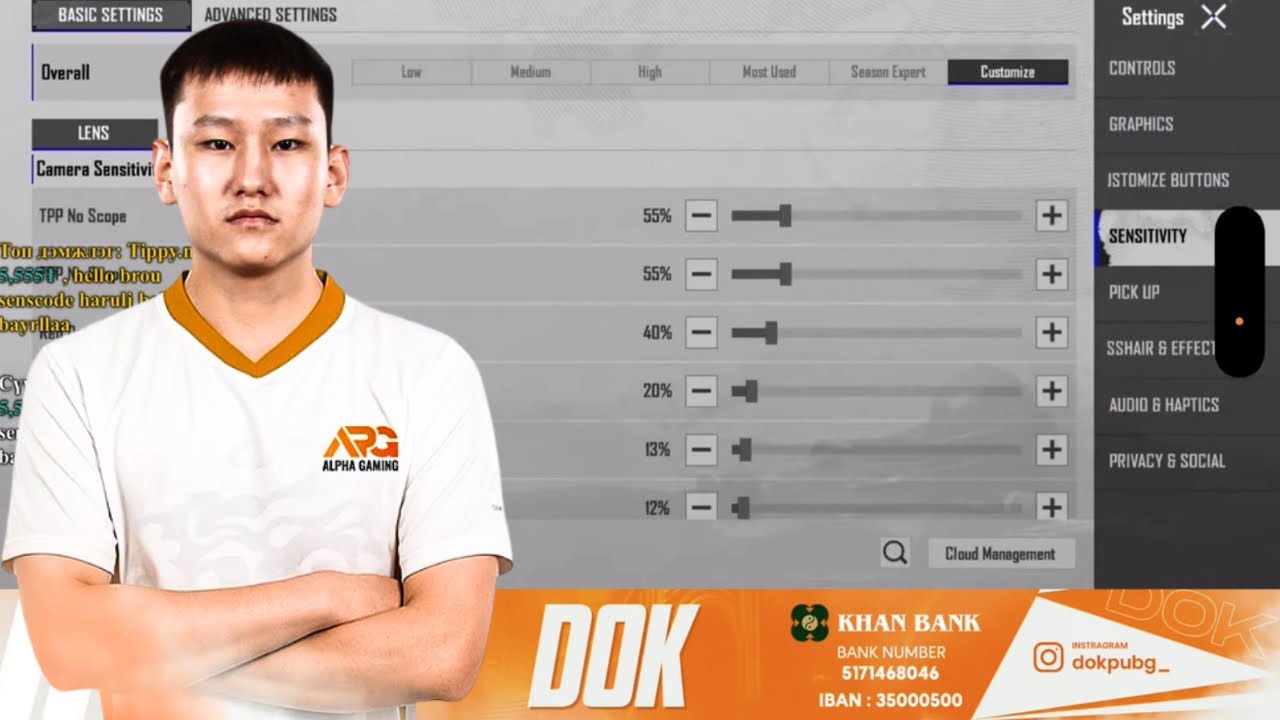 APG DOK | Update 4.3 Sensitvity Settings | Most Awaited BGMI/PUBG Sensitivity | Dok 4x God 2026