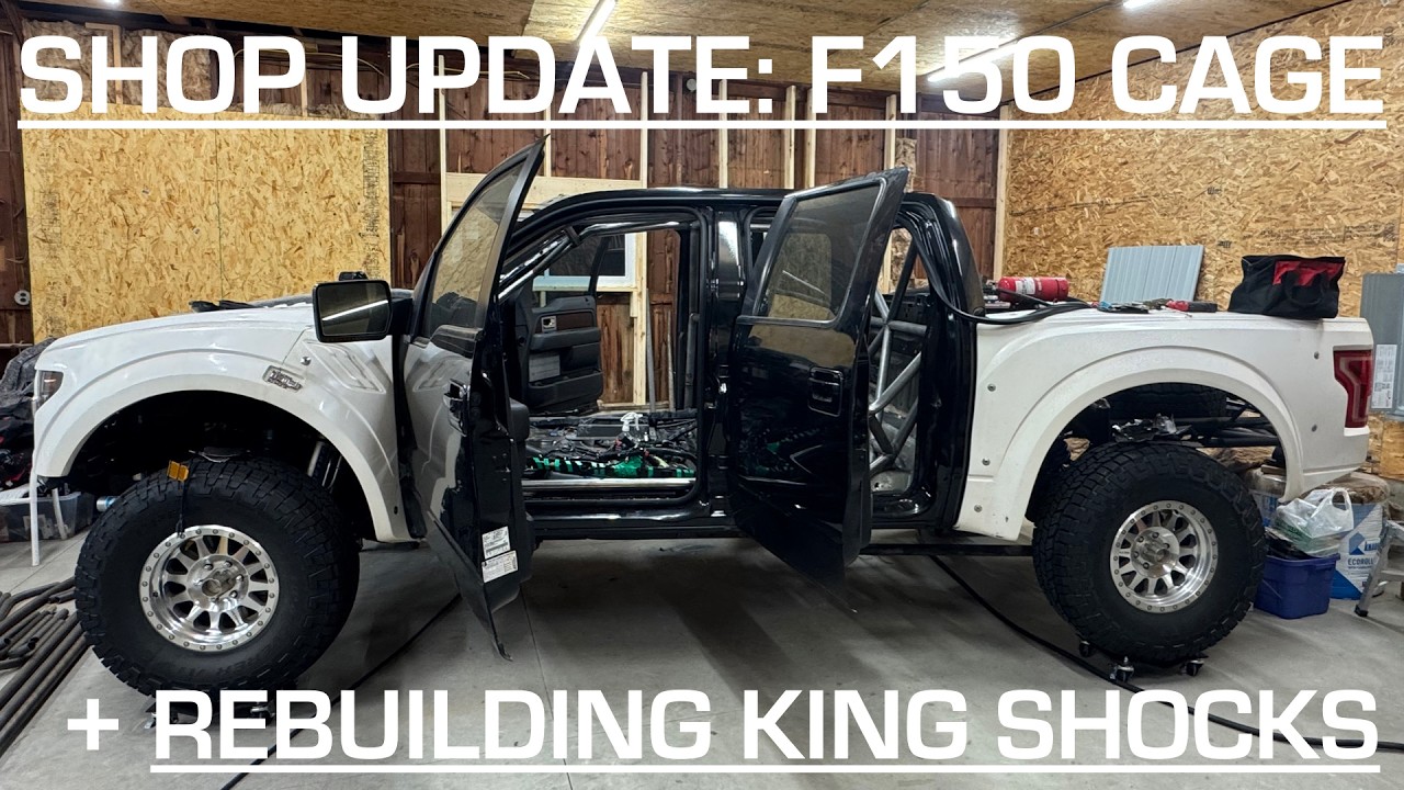 Caging A F150 And Rebuilding King Shocks!
