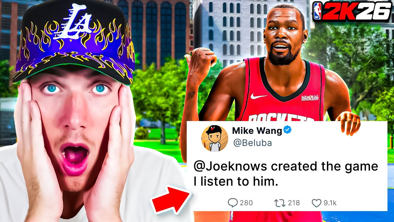 ДЖО ЗНАЕТ, ЧТО *РАЗРУШЕНА* NBA 2K26 &mdash; РЕАКЦИЯ