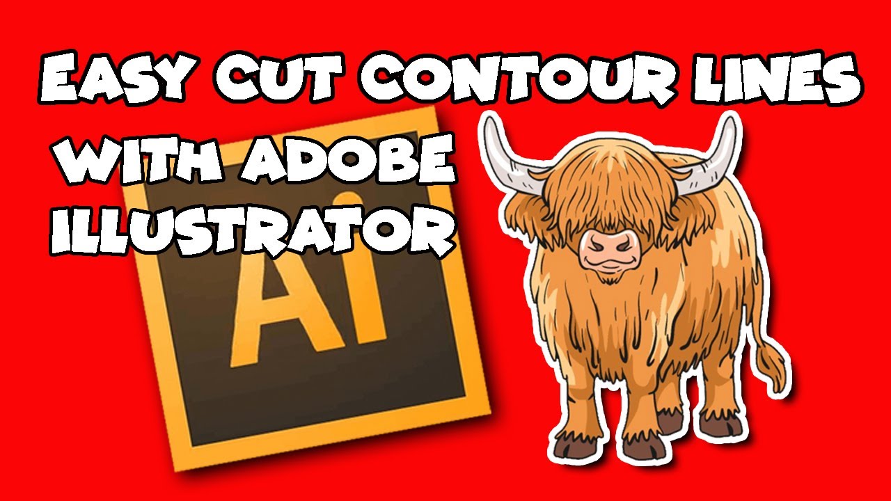 Contour Cut lines with Adobe Illustrator