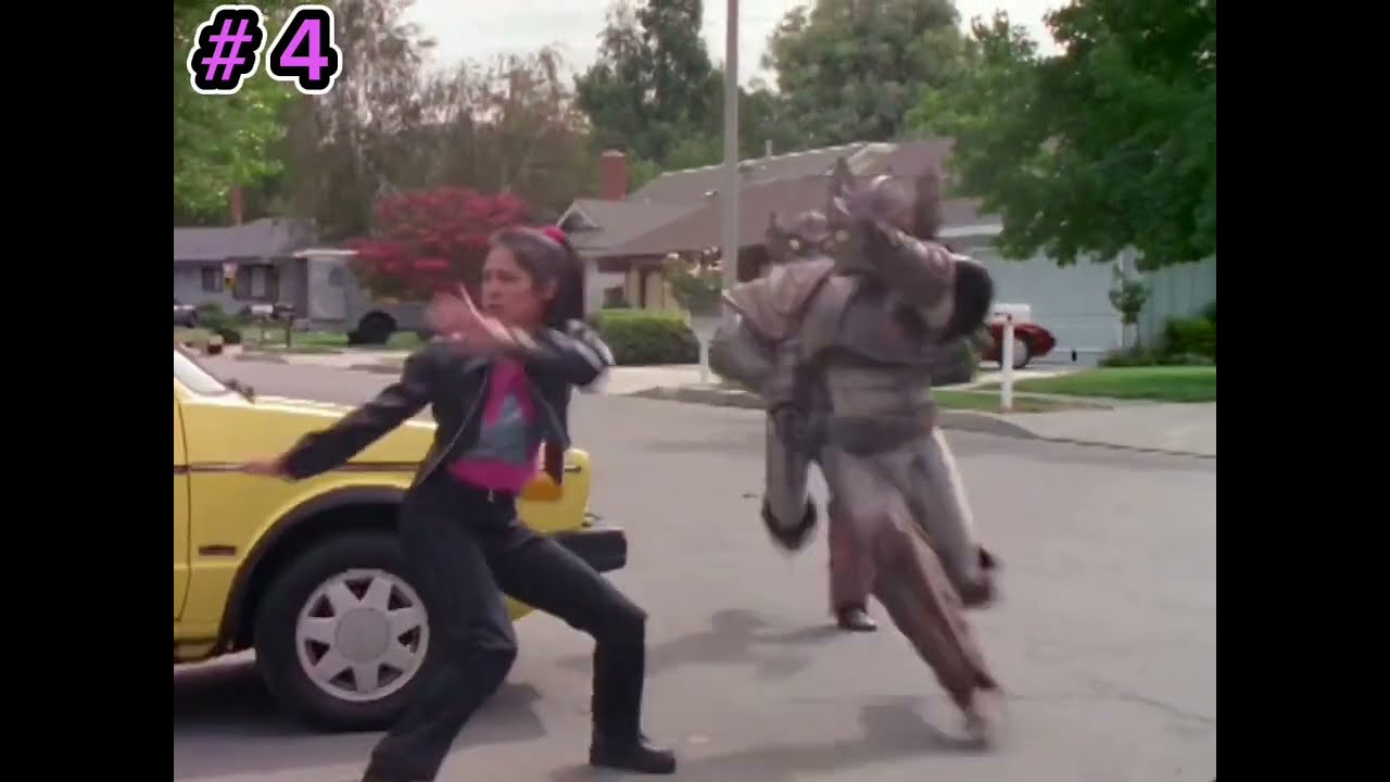 Ranking All Unmorphed Fights-Cassie Chan-Power Rangers Turbo