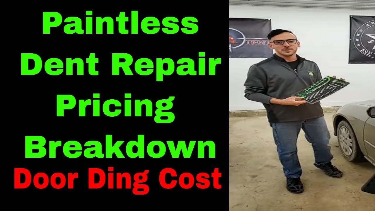 Front Door Paintless Dent Repair Pricing Breakdown - PDR Explained - Sioux Falls Dent Repair