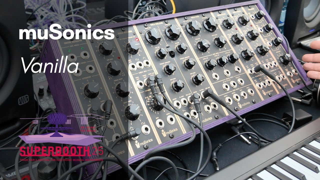 Vanilla Synth by muSonics – Boutique Analog Beauty at Superbooth 2025