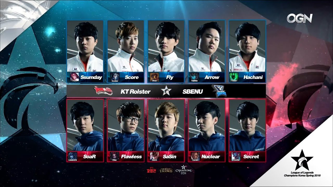 KT vs SSB Game 1 Highlights - KT ROLSTER vs SBENU SONICBOOM - LCK Week 1 - SPRING 2016