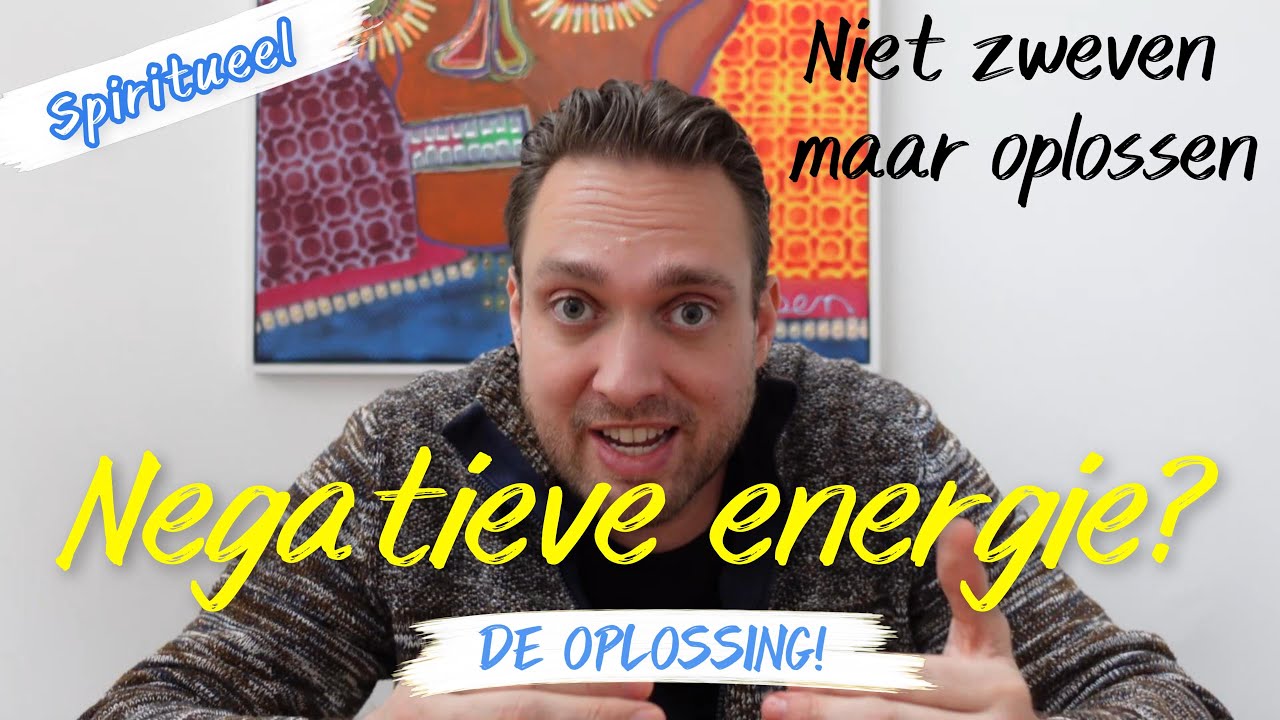 De oplossing tegen negatieve energie! Energie van anderen? Nooit meer last.  Stap in je grootsheid!