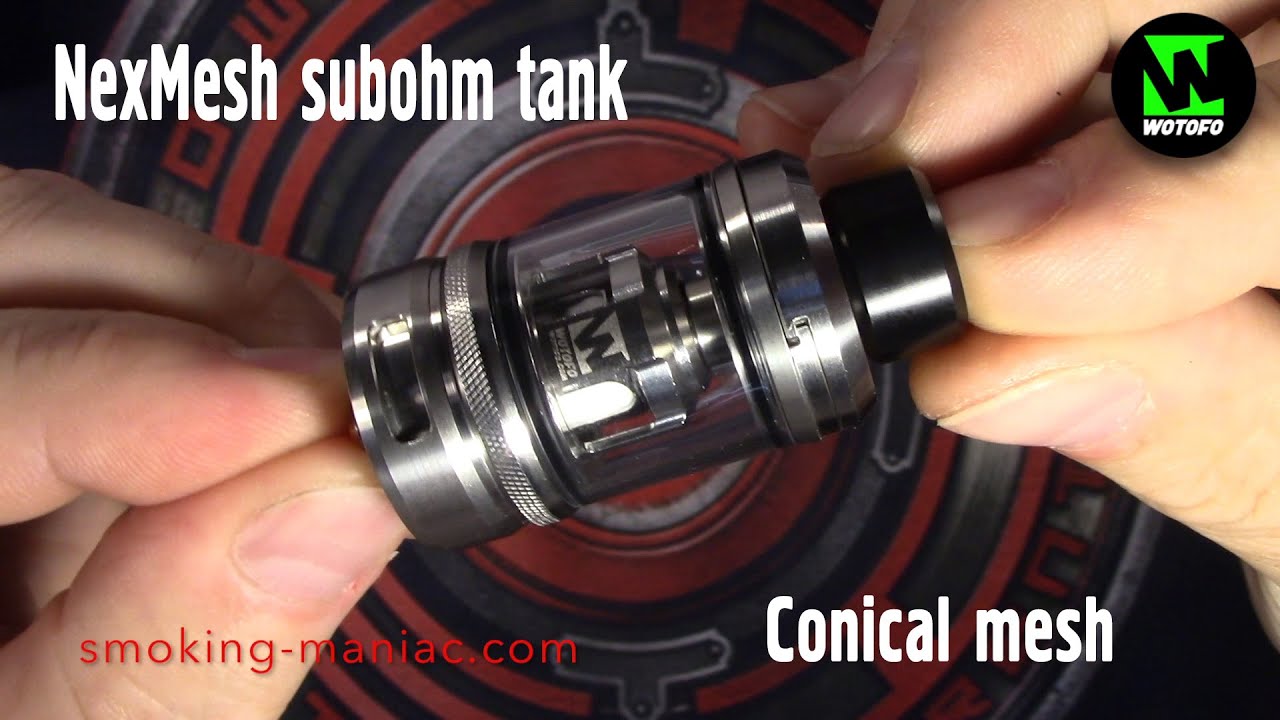 nexMESH Sub ohm tank by OFRF / Wotofo (subtitles)