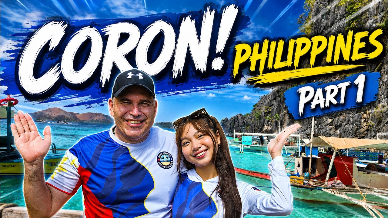 🇵🇭 CORON PALAWAN 🇵🇭  ARRIVAL/ FOOD/TOWN EXPLORATION GUIDE #philippines