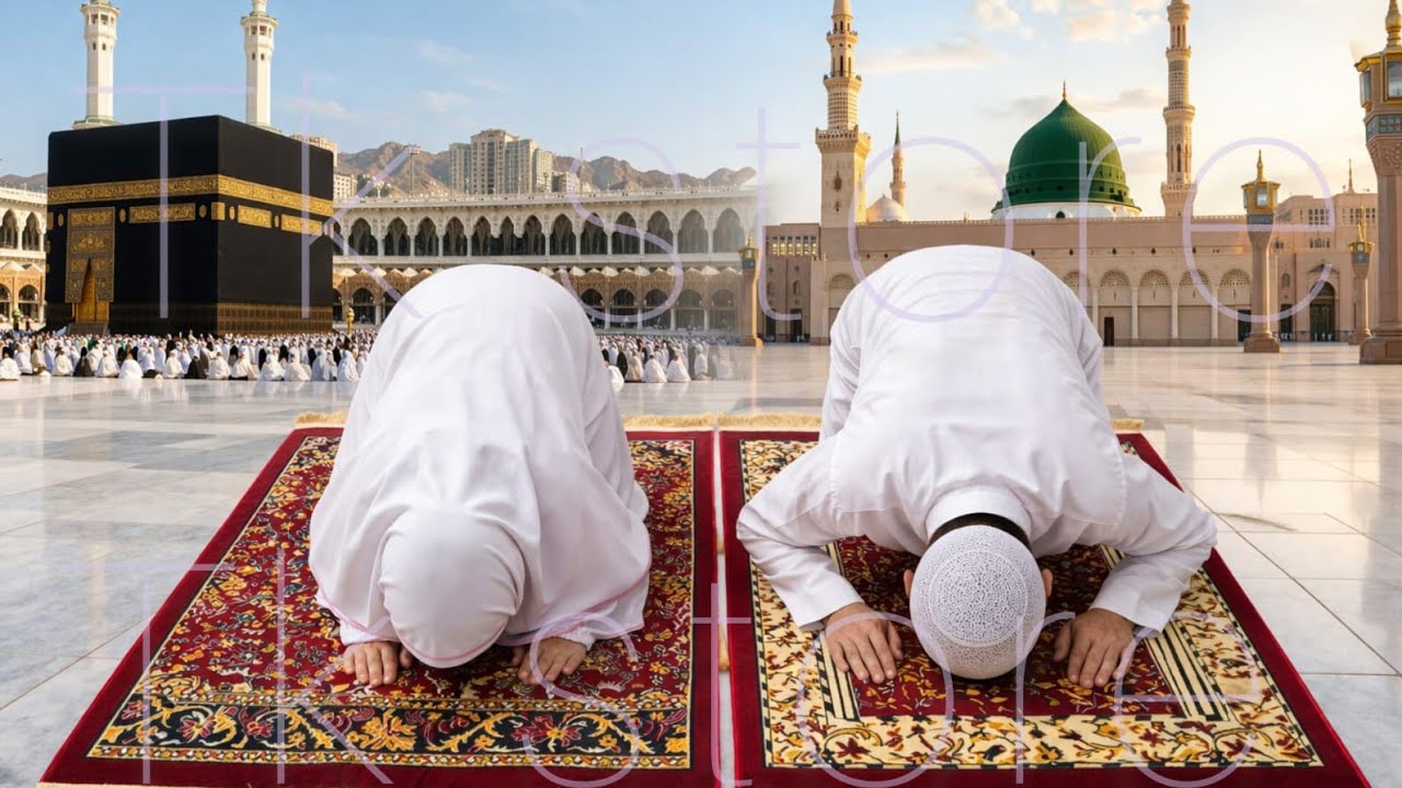 Riaz ul Jannah Janamaz – Madinah Munawwara Inspired Prayer Mat