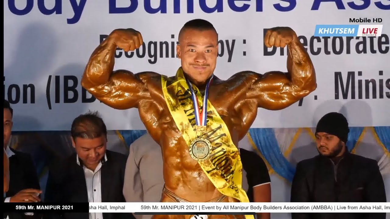 59th Mr. Manipur 2021   ||  Event by All Manipur Body Builders Association
