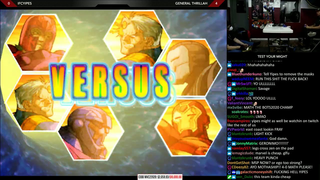 MVC2 @ Test Your Might - IFCYipes vs General Thrillah [4K/60fps]