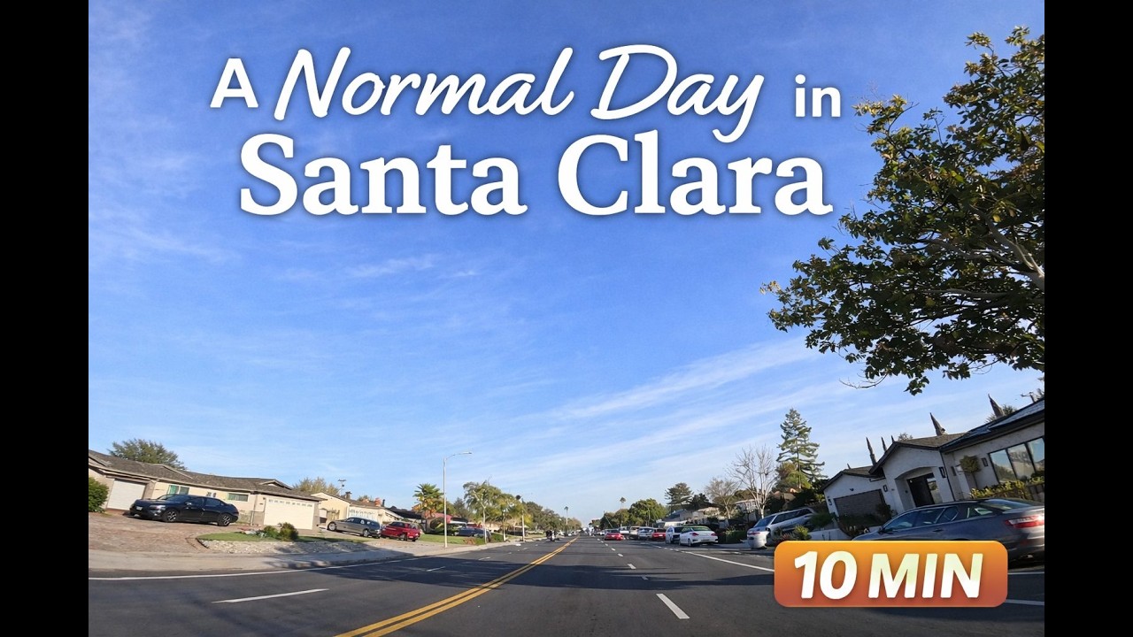I-280 to Lawrence Expy Drive | Santa Clara, CA | 10 Min POV