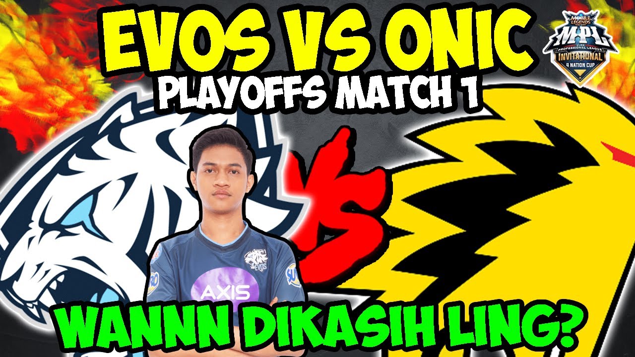 LING WANNN DILEPAS?! GG PARAH BOSS!! MATCH 1 EVOS VS ONIC | Donkey BAR BAR