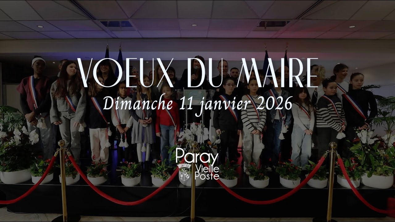 Vœux du maire du dimanche 11 janvier 2026