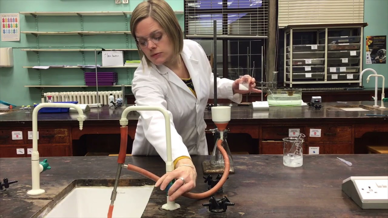 A Level Experiment A17  recrystallisation