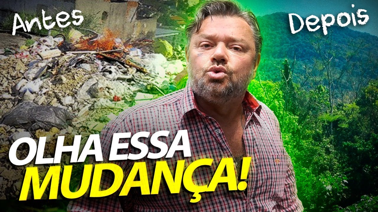 O LIXÃO VIROU UMA FLORESTA PERTO DA CASA DOS BICHOS! | A CASA DOS BICHOS