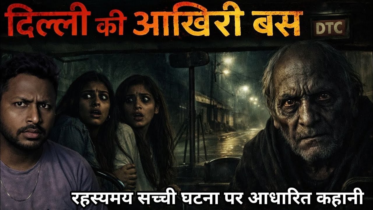 दिल्ली की आख़िरी बस 😨❌ | Delhi Last Bus Horror Story (Hindi) | YOUTUBE VIDEO | @bloodytales.1 