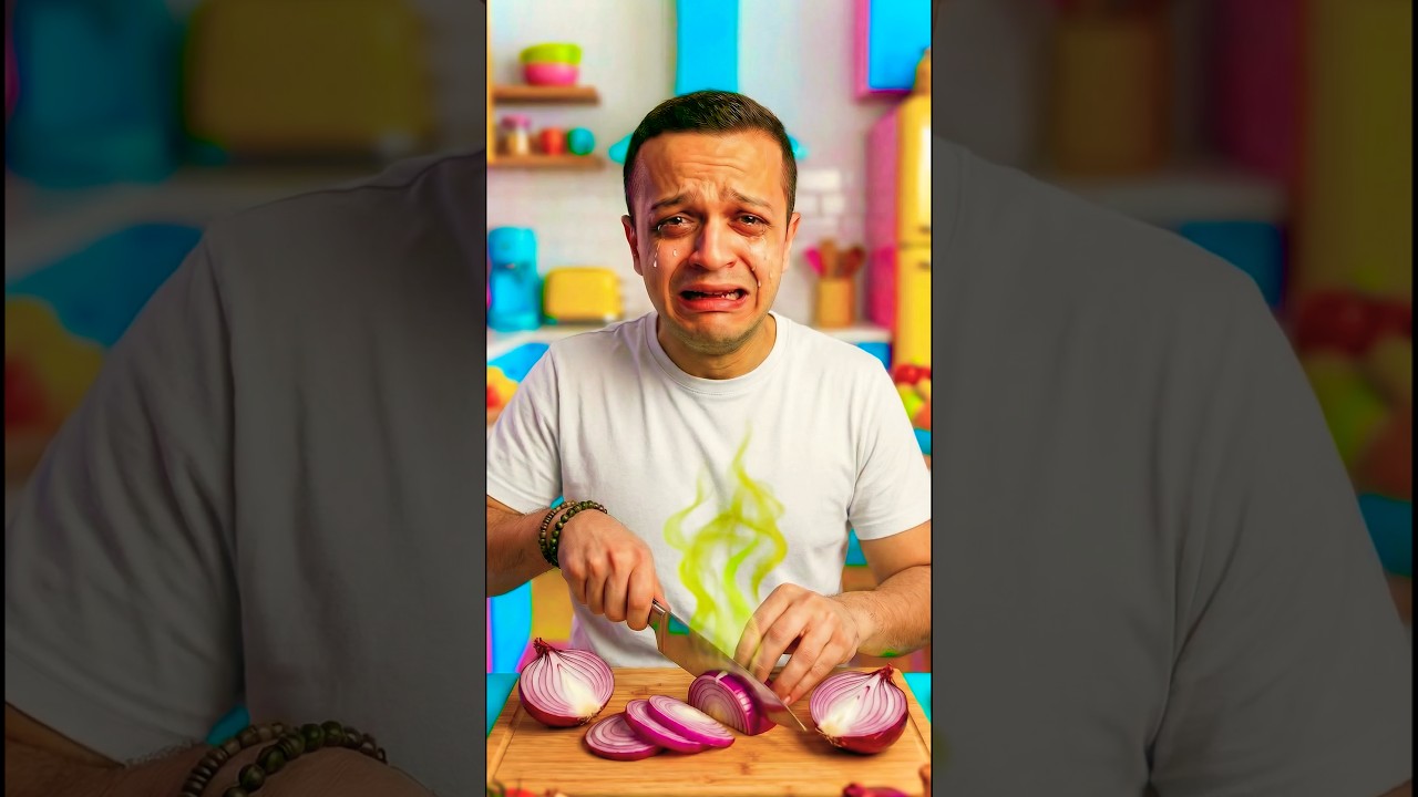 Կարո՞ղ եմ կտրատել սոխը այնպես, որ չլացեմ 😭🤯