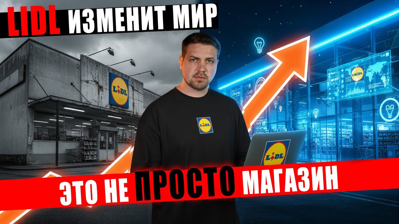 Lidl скоро изменит МИР ты точно этого не знал / история одного из самых крупных предприятий Германии