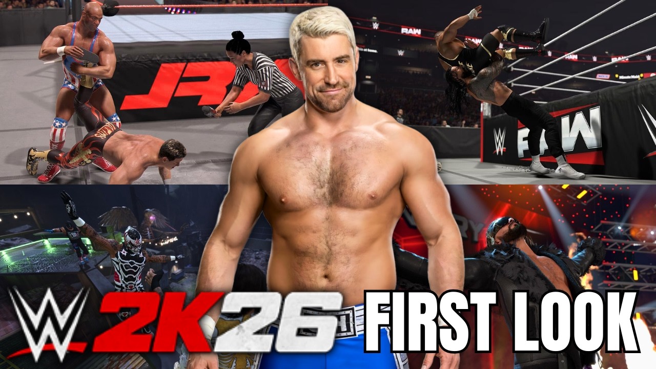 FIRST LOOK AT WWE 2K26! | Screenshots, DLC News, New Features and more!