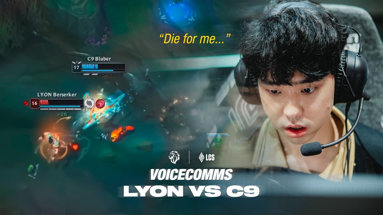 BERSERKER vs ZVEN | LYON vs CLOUD9 | LCS 2026 Voice Comms