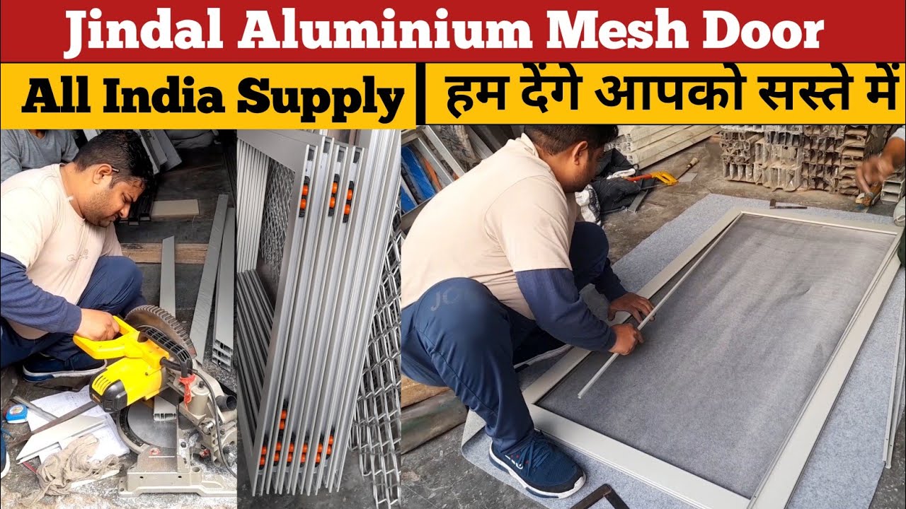 Jindal Aluminium Mesh Door | Mesh Door Price | Mesh Door Design | Pleated Mesh Door | Mesh Doors