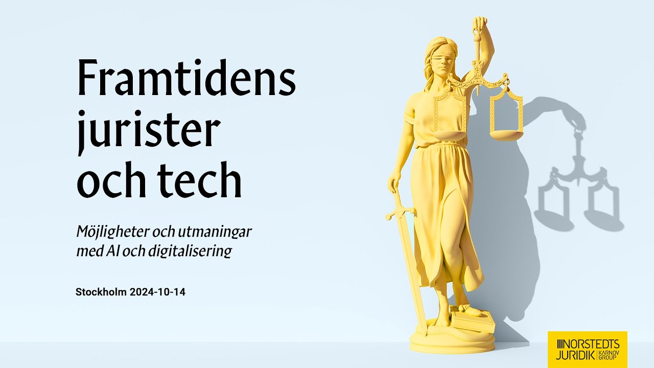 Studentevent: Framtidens jurister och tech - Möjligheter och utmaningar med AI och digitalisering