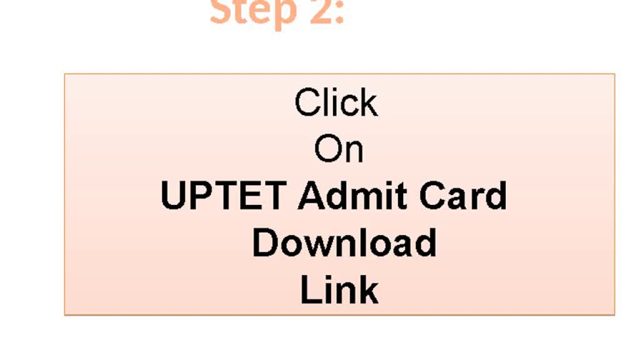 How to download UPTET Hall Ticket 2018, UPTET 2018 Admit Card