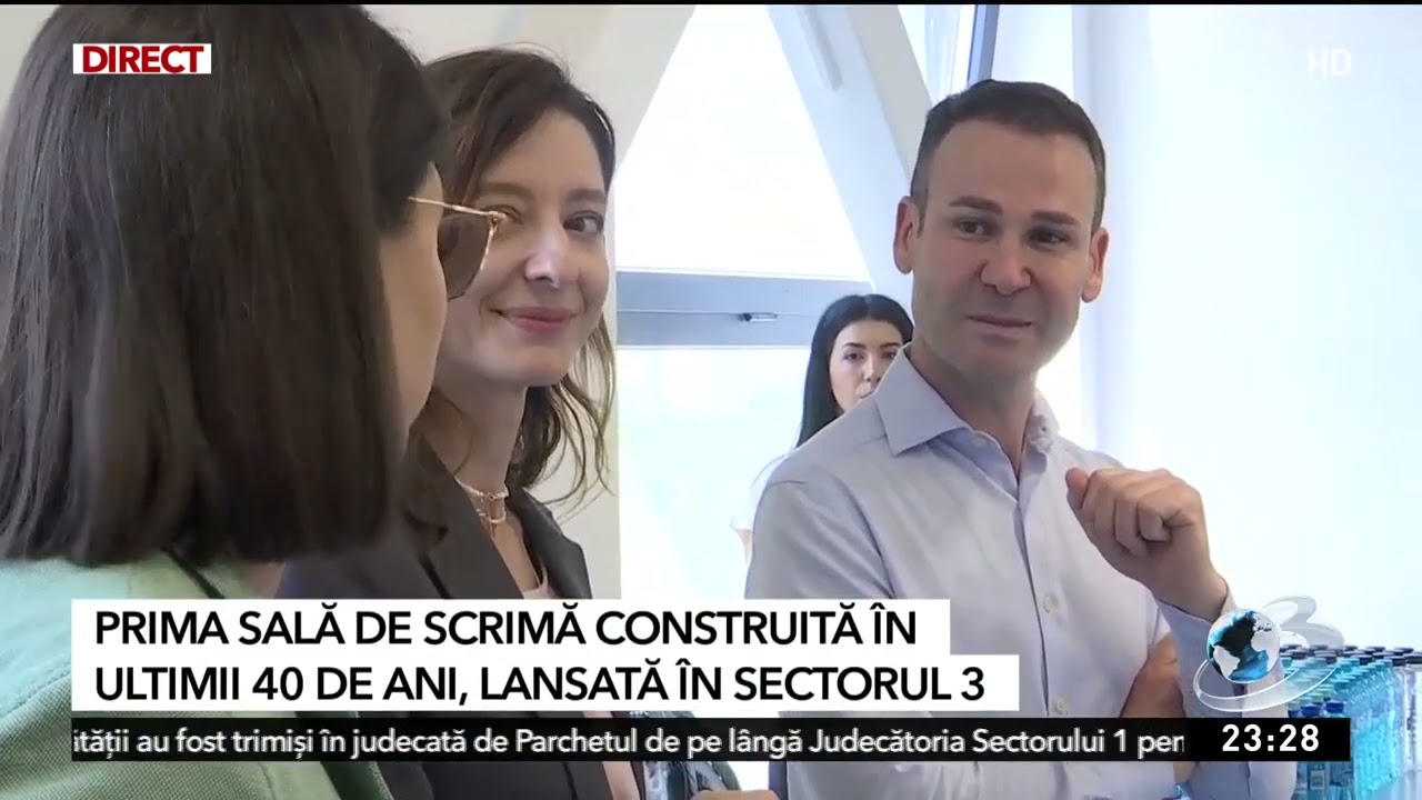 Prima sală de scrimă construită &icirc;n ultimii 40 de ani &icirc;n Rom&acirc;nia a fost deschisă &icirc;n Sectorul 3